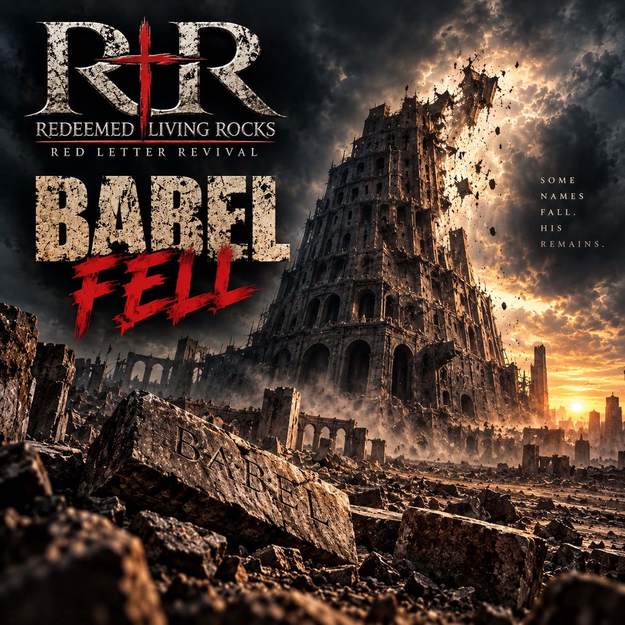 Original cover artwork for Babel Fell