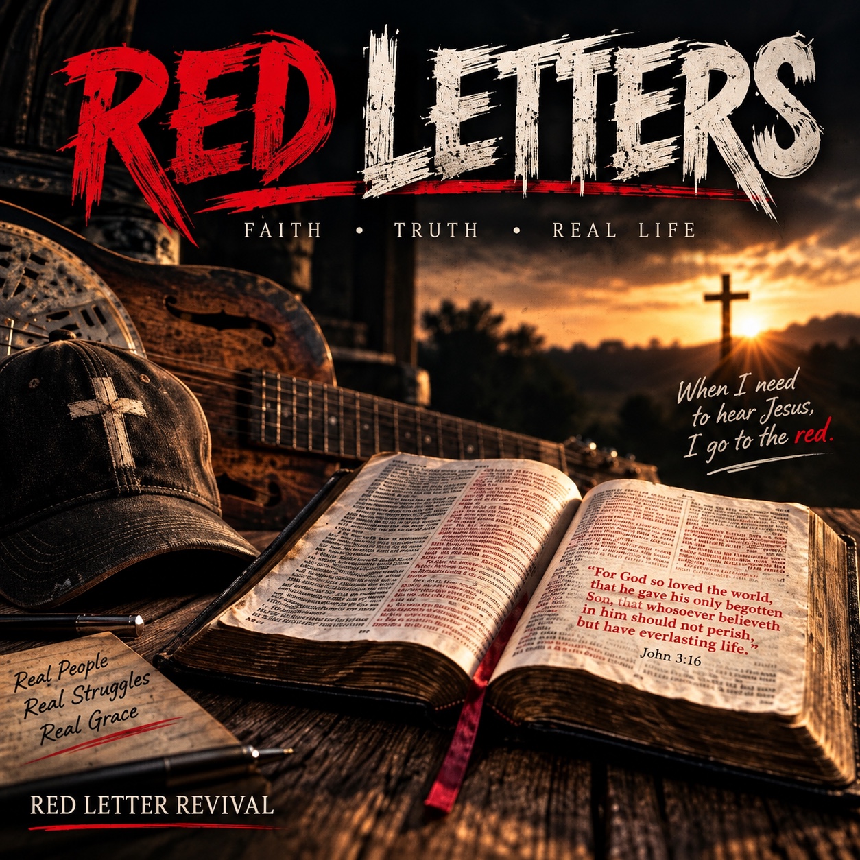 Original cover artwork for Back to the Red