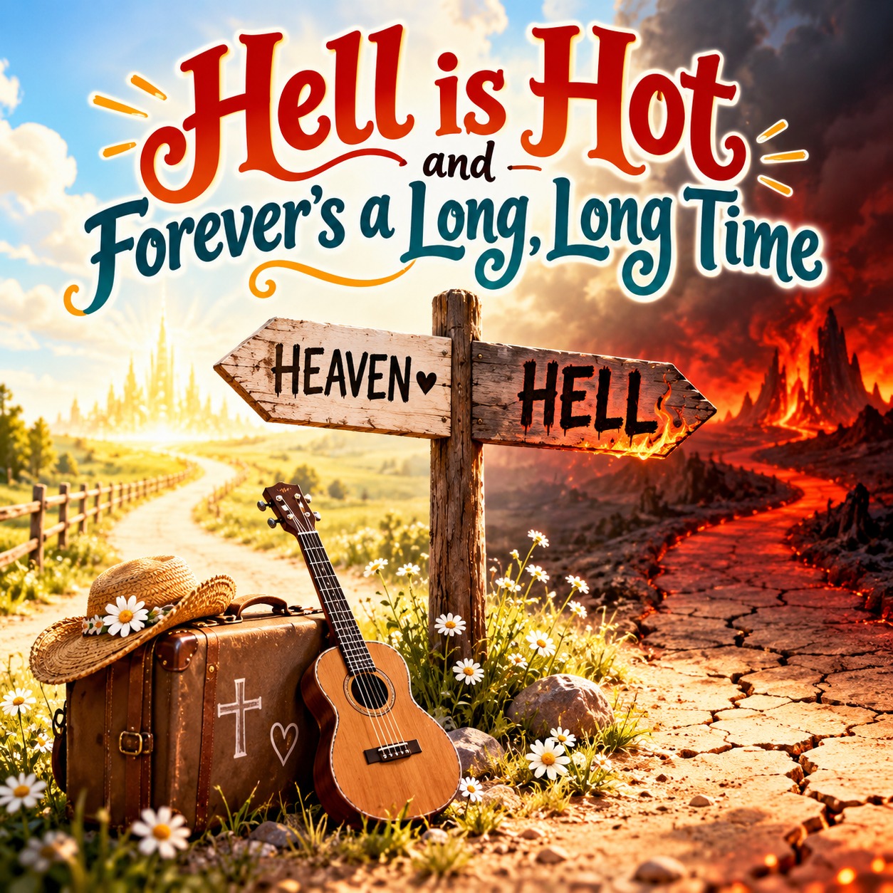Original cover artwork for Forever's a Long Time