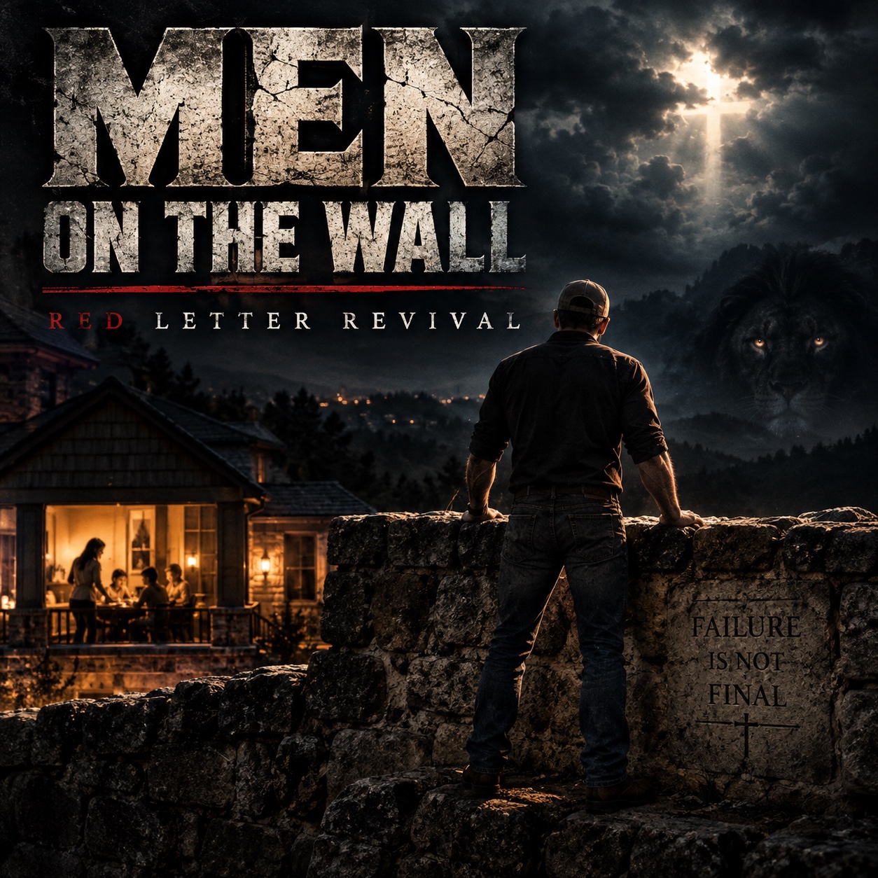 Original cover artwork for Men of God - Watch the Wall