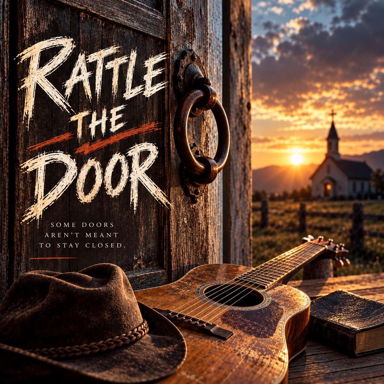 Original cover artwork for Stop Rattling The Door